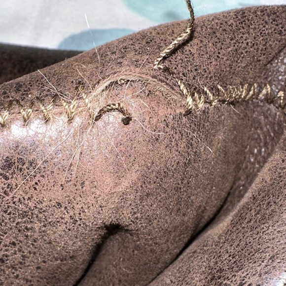 Leather JOSEPH Belted Jacket - Picture 7 of 7